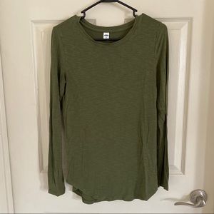 Old Navy luxe long sleeved shirt - size S